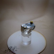 Сребърен дамски пръстен  R-1082